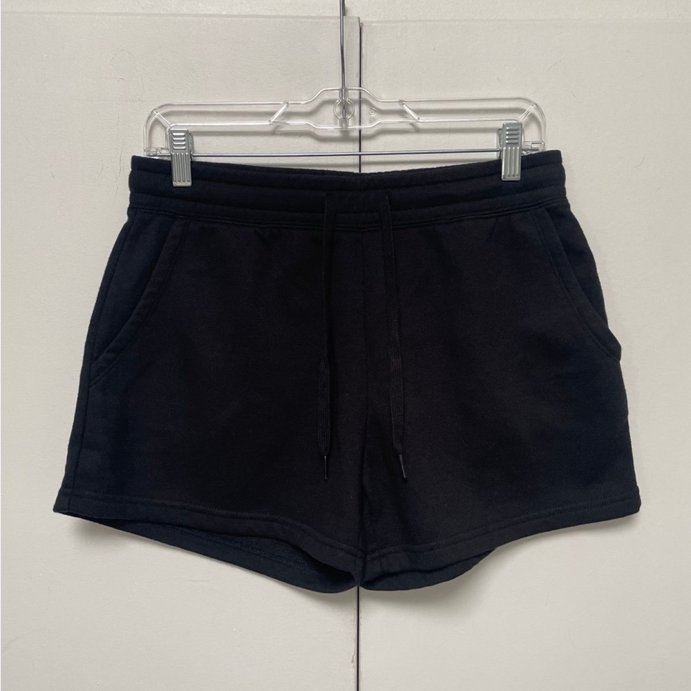 NWOT Women's Black Athletic Shorts- Independent Trading Co.